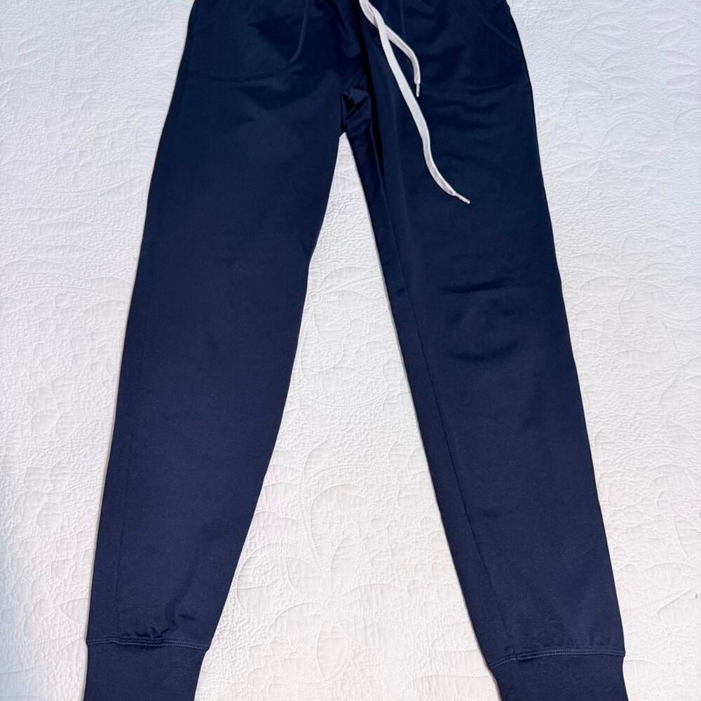 Zyia active cozy joggers women’s size small navy blue pants